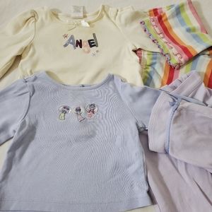 Gymboree Top & Bottom Bundle | Baby Girl 3-6 Months